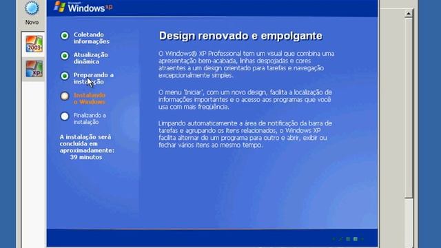 Instalacao do Windows XP em Maquina Virtual utilizando o Virtualbox смотреть онлайн