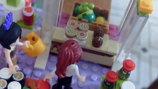 Lego Princess Anna goes to Heartlake Supermarket смотреть онлайн
