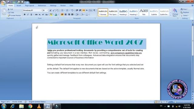 Lesson#5 Font Microsoft word 2007 Urdu /Hindi Language||Latest Update 2018 смотреть онлайн