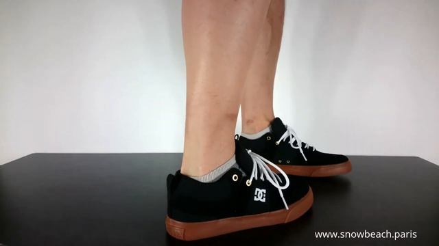 DC LYNX VULC MID black white gum смотреть онлайн