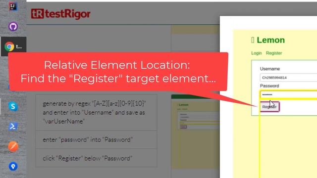 testRigor: Plain English Relative Element Location under Windows, Mac and Linux смотреть онлайн