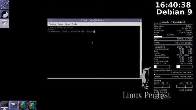 Como colocar o usuário no arquivo sudoers no Debian смотреть онлайн