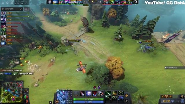 OG VS Liquid Game 3 Dota 2 Live Tournaments Epic League смотреть онлайн