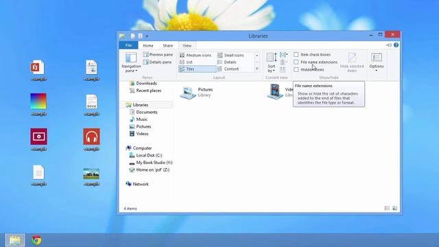 How to Show File Extensions in Windows 8 смотреть онлайн