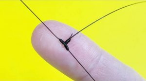 Узел для отводных поводков Т узел | твой поводок никогда не запутается