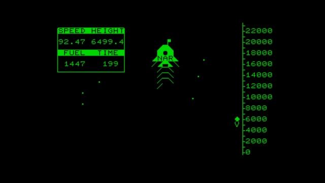 Lander (enhanced) - (1977) - Commodore PET - WIN! смотреть онлайн