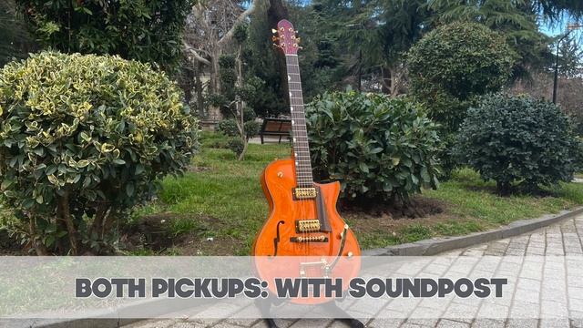 Does soundpost affect the sound in Archtop guitar? смотреть онлайн