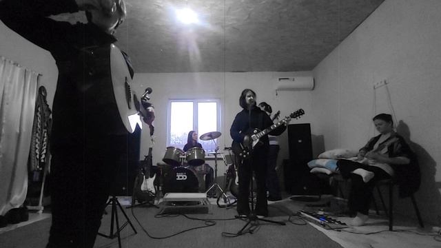 Репетиция группы Rechi (Город в ночи, Мотыльки, Спички) 1 Часть