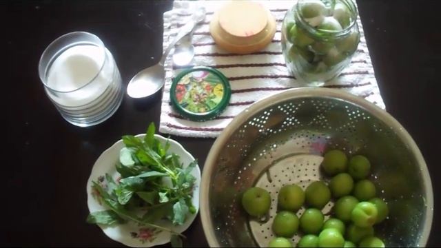 Alça Turşusu\маринованная алыча