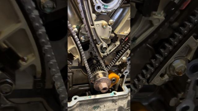 2016 Infiniti Q50s 3.0l engine (VR30DDTT) timing marks explanation. смотреть онлайн