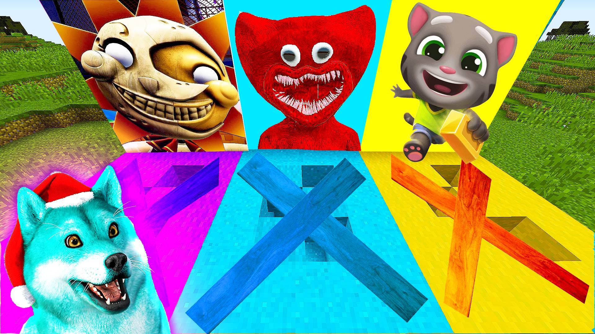 Что случилось в закрытых подвалах хагги вагги, солнце и луна, том бег за золотом в майнкрафт смотреть онлайн