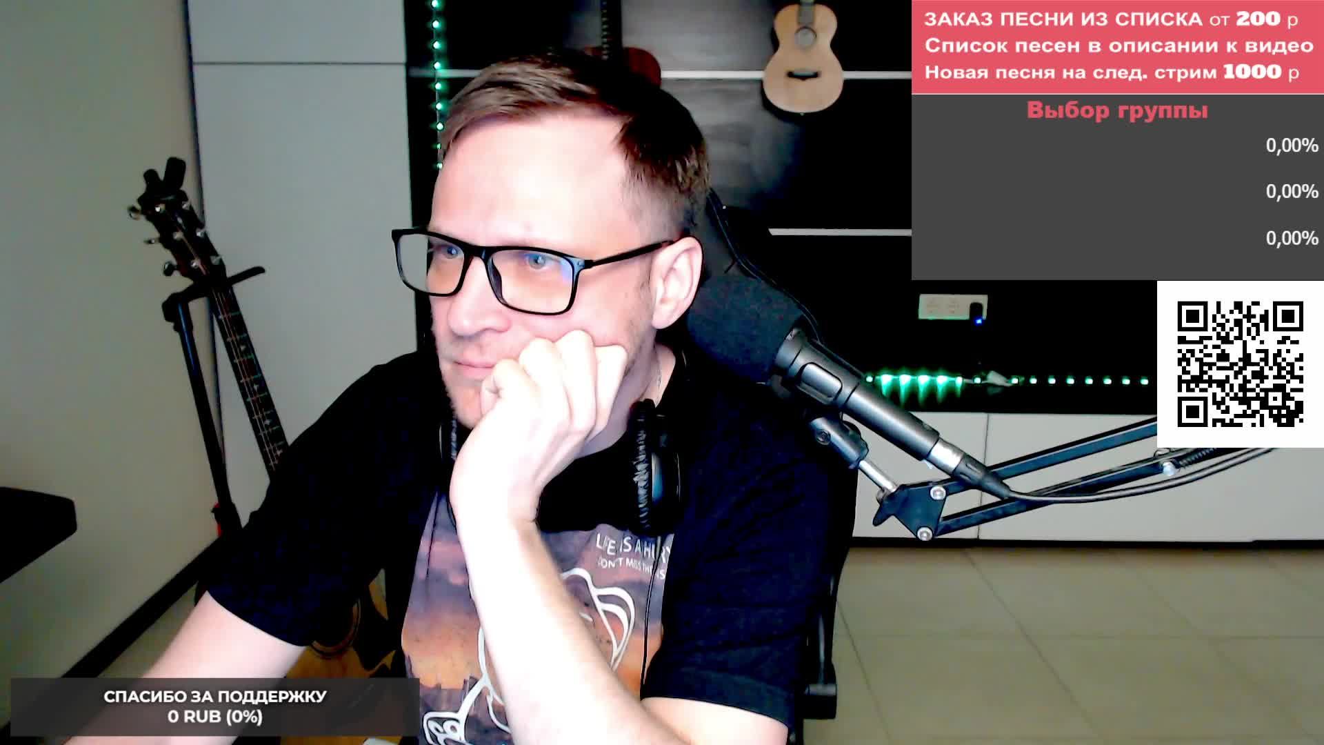 🔴 #245 Стрим на гитаре - Цой Пикник Чайф ДДТ Чиж Сплин Киш смотреть онлайн