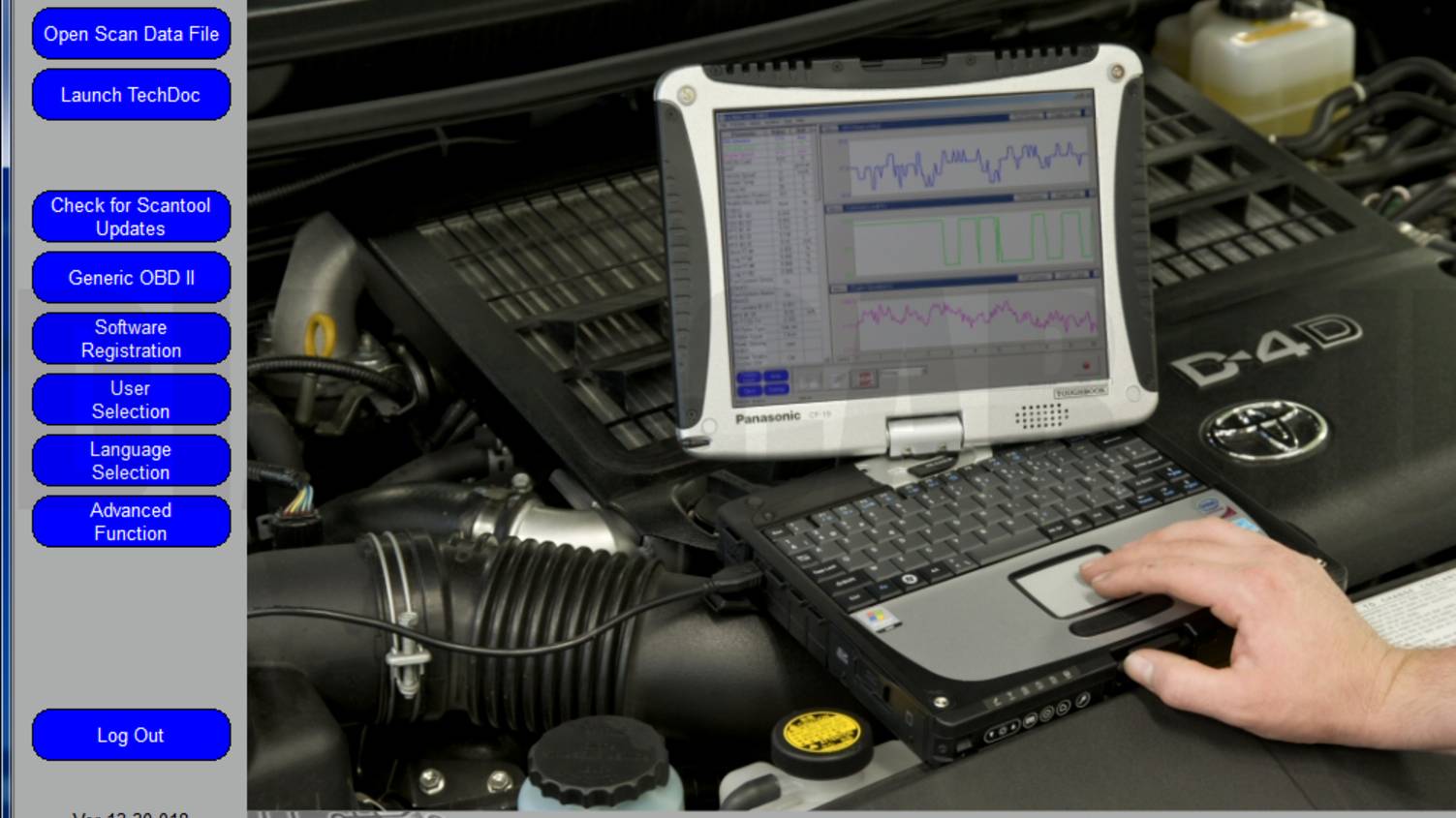 Диагностика Toyota дилерским автосканером TechStream. смотреть онлайн