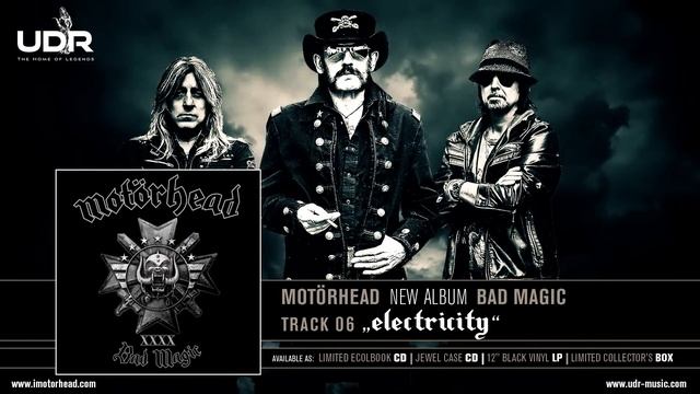 Motörhead - Electricity (Bad Magic 2015) смотреть онлайн