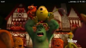 университет монстров на канале disney