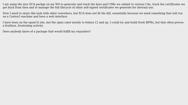 DevOps & SysAdmins: Simple CA web interface for SSL certificates tracking/request/generation смотреть онлайн