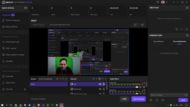 Live Stream di Nimo TV - ( IOS / ANDROID ) . TUTORIAL LENGKAP !!! смотреть онлайн