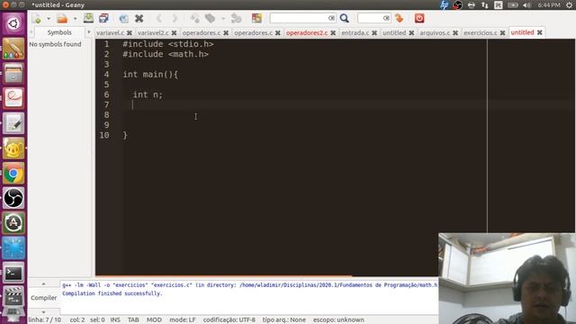 Fundamentos de Programação - Biblioteca math.h смотреть онлайн