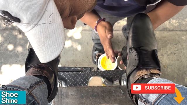Melt INK on my Shoes 😮🔥 ASMR Shoe Shine Fire #asmr #shoeshine смотреть онлайн