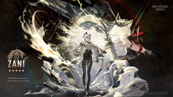 Wuthering Waves 2.3 Zani (Зани): геймплей и анимация нового персонажа