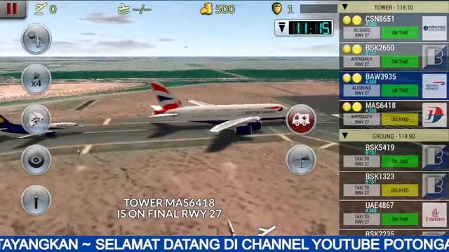 EMERGENCY LANDING AT NGURAHRAI INTERNATIONAL AITPORT | UNMATCHED AIR TRAFFIC CONTROL смотреть онлайн