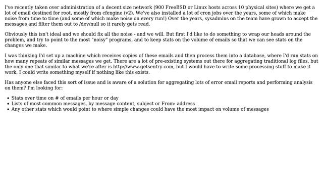 DevOps & SysAdmins: Aggregating emails from cron and cfengine смотреть онлайн