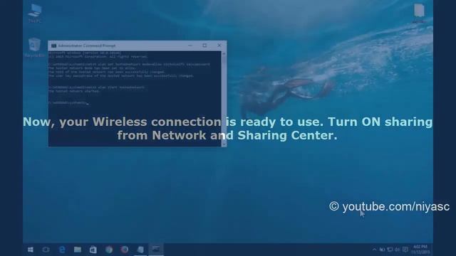 Turn Windows 10 Laptop into a WiFi Hotspot [How to] смотреть онлайн