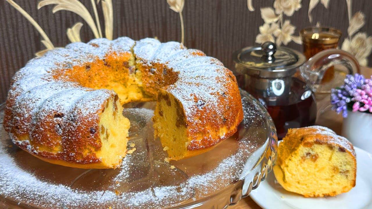 КЕКС НА КЕФИРЕ ЗА 10 МИНУТ / Просто, быстро и вкусно смотреть онлайн