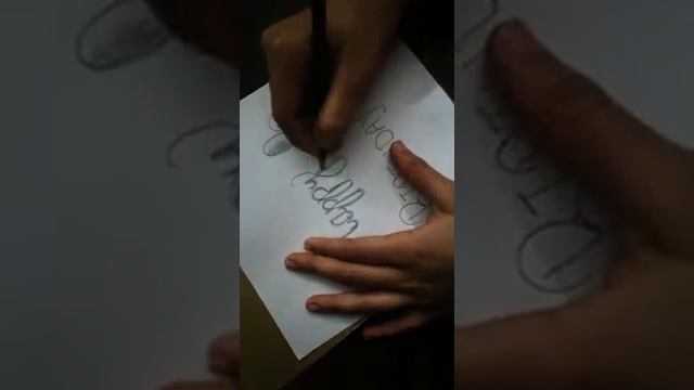 How To Write Happy Birthday in Apple Chancery Font/ Art 4 Everyone смотреть онлайн