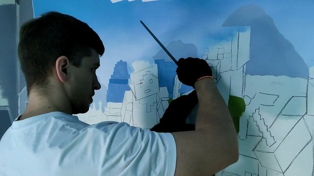 СОЗДАЛ КОМНАТУ МАЙНКРАФТ в РЕАЛЬНОЙ ЖИЗНИ! смотреть онлайн