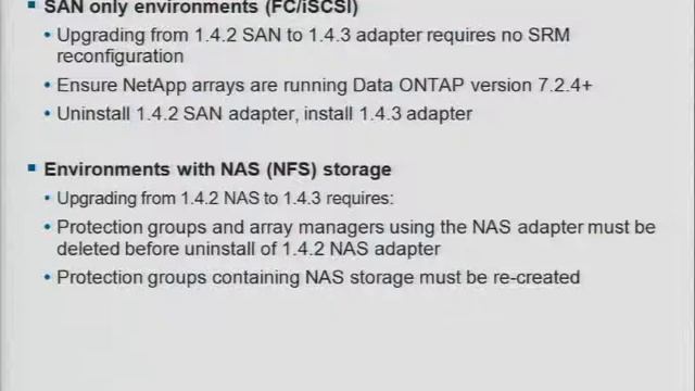 BC8449Using VMware Site Recovery Manager with Netapp смотреть онлайн