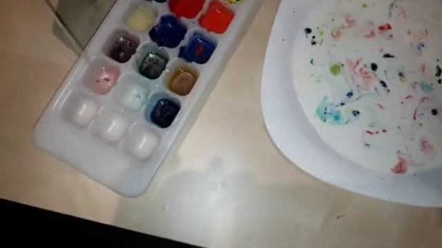 «Рисование на молоке» — изобразительное творчество смотреть онлайн