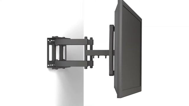 Monoprice EZ Series Full-Motion Articulating TV Wall Mount Bracket For TVs 60in To 100in