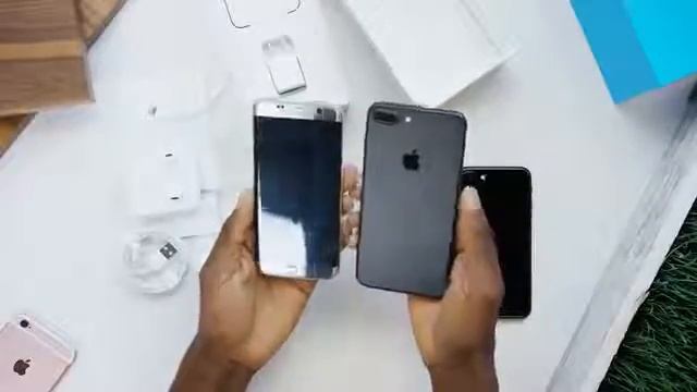 I phone 7 jet black vs mate black смотреть онлайн