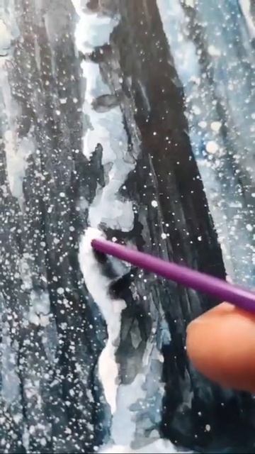 Зима в лесу #shorts смотреть онлайн