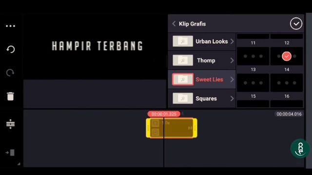Cara ngedit teks pada kinemaster - Klip Grafis - Sweet Lies 01 | setting Text effect with kinemaste смотреть онлайн