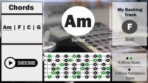 Бэкинг трек in Am (Pop Rock)