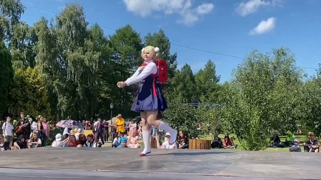 "Loli God Requiem" Cosplay Public Dance Shigure Ui смотреть онлайн