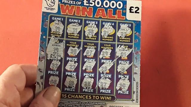 CRACKING SCRATCHCARD GAME..MATCH MIL,ION..£100K A YEAR..RED HOT 7s..WIN ALL..HOT £50 смотреть онлайн