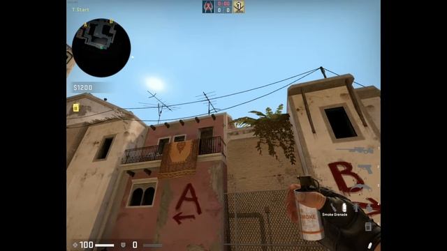 Mirage Window Smoke 64 tick смотреть онлайн