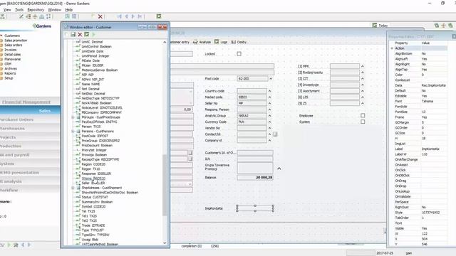 Gardens System Guide - Modifying windows and reports смотреть онлайн