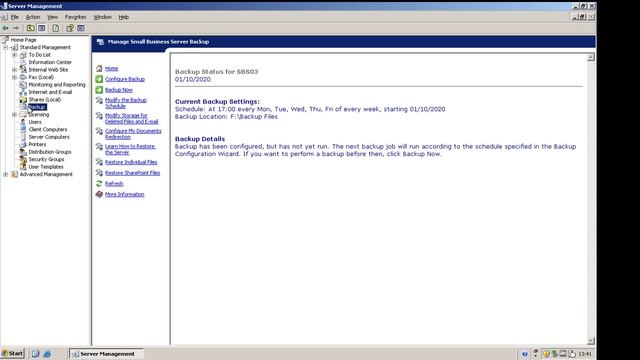 Small Business Server 2003 - Introduction to Server Manager смотреть онлайн