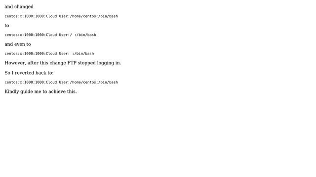 Webmasters: cPanel - How to change FTP home directory in Centos 6 смотреть онлайн