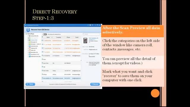 iOS Device Recovery смотреть онлайн
