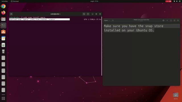 How to Install Opera on Ubuntu смотреть онлайн