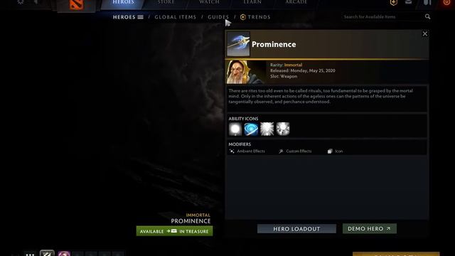 Immortal Treasure I 2020-Dota 2 (All immortals effects view) смотреть онлайн
