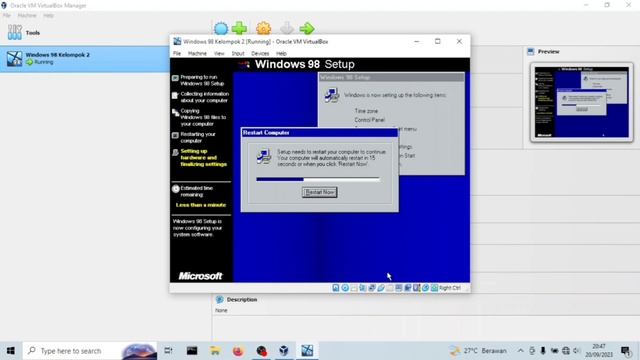 INSTALASI OS WINDOWS 98 & LINUX FEDORA via VIRTUAL BOX смотреть онлайн