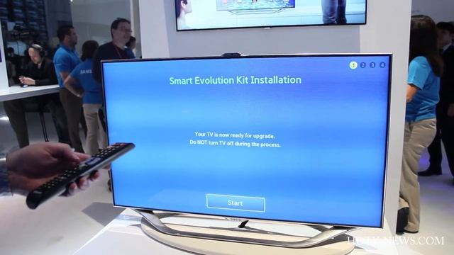 Samsung Evolution Kit Installation demonstration смотреть онлайн