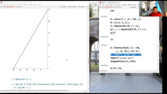 Mathematica Sessions – Q & A - Episode 2 – Questions From A Mathematica Beginner