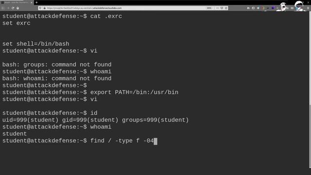 SALTINBANK - LINUX POUR LES NULS : ESCAPE linux shell restricted BYPASS - JAILBREAK PRIVESC GAME .. смотреть онлайн